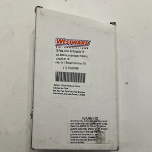 Westward 5UDN8 Jobber Drill Set,Parabolic Tin, 15 Pc - Picture 1 of 4