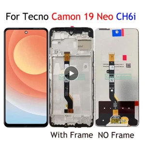 For Tecno Camon 19 Neo CH6i LCD Display Touch Screen Digitizer Panel Assembly - Picture 1 of 1
