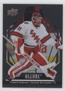 2022-23 Upper Deck Allure Black Rainbow Frederik Andersen #65