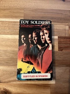 Toy Soldiers (VHS, 1991) Sean Astin - Rare Action HTF OOP - Spanish Subtitles - Picture 1 of 6