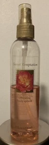 Victoria Secret SWEET TEMPTATION Silkening Body Splash *55% Full* 8 Oz Bottle - Picture 1 of 3