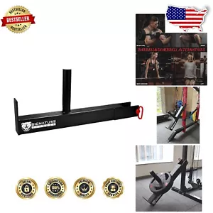 Braccio Leva Carica Piastra Multifunzione per Squat Rack - Durevole e Compatto - Foto 1 di 8