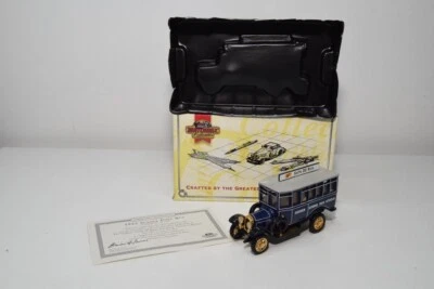 B16 1:43 MATCHBOX YESTERYEAR YET04-M 1922 SCANIA POST BUS COACH KAFFE DG MIB - Image 1 of 4