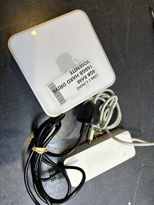 Apple Mac Mini A1283 Core 2 Duo 4GB RAM 160GB HDD + POWER SUPPLY YOSEMITE #5D - Image 1 of 3