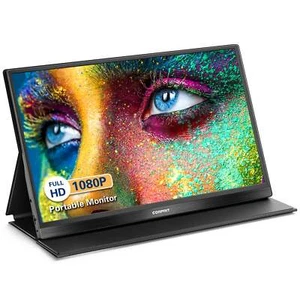 15 Zoll Portable Monitor 1920*1080 Tragbarer Monitore FHD Laptop Bildschirm Neu - Afbeelding 1 van 7