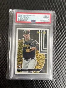 Paul Skenes 2024 Topps Update Black Gold PSA 8 - Bild 1 von 2