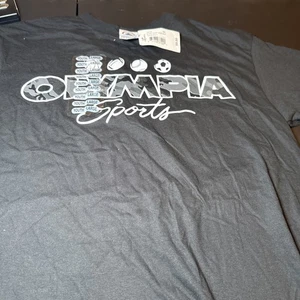 NEW NWT Olympia Black/Camo SS T-Shirt Youth Large Football Basketball Soccer  - Picture 1 of 7