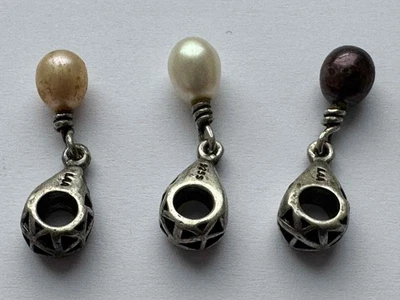 Trollbeads Retired Drop Pearls, Silber 925 LAA - Bild 1 von 4