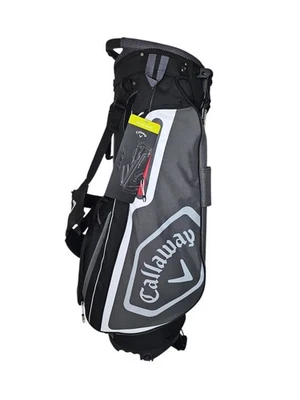 Callaway CHEV 5-Way, Stand Golf Bag, Grey, White, & Black, Michelob Ultra - Image 1 of 4