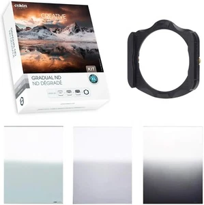 Cokin Gradual ND Filter Kit, W3H0-25, ND2, ND4, ND8, X121,X121M,X121S, 130x170mm - Picture 1 of 4