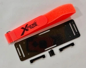 TRAXXAS SLASH 2X4 4X4 FIBRA DE CARBONO BANDEJA DE BATERÍA INSERTO RTR DRAG - Imagen 1 de 2