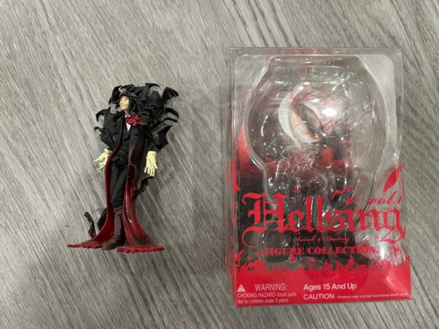 Hellsing OVA: Alucard Nendoroid Action Figure, Bom Sorriso Modelo de Anime,  Brinquedos Colecionáveis, Presente para Crianças, 100% Original, Em