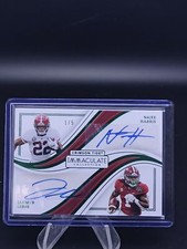 2023 Panini Immaculate Collegiate Najee Harris Jahmyr Gibbs Double Auto/5[CIKE34