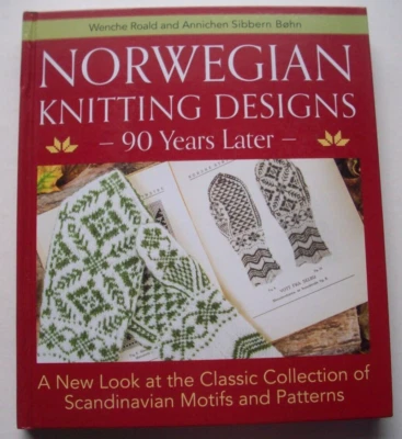 Norwegian Kntting Designs 90 years later knitting pattern sweater mittens - Image 1 of 4