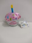Build A Bear BAB Happy Birthday Cake with candle.  Brand New with Tags