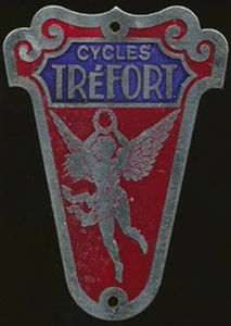 CYCLES VELO TREFORT, en laiton peint - Picture 1 of 1