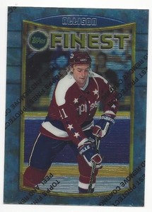 JASON ALLISON 1994-95 Topps Finest #55 NM-MT NHL Washington Capitals