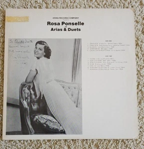 Rosa Ponselle in Arias & Duets Anna Record Company Anna - 1036 - Picture 1 of 6