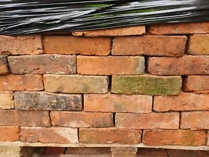 Reclaimed Staffordshire Warwickshire 2 1/2 Inch 65mm Barn House Bricks £1.80 - Picture 1 of 5