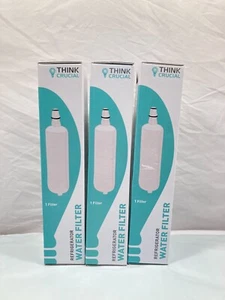 Lot 3 Think Crucial Refrigerator Water Filter for LG LT600P Kenmore 9990 DE28 - Picture 1 of 4