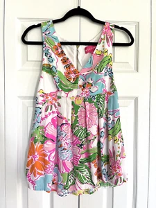 Lilly Pulitzer Nosey Posey  20th Anniversary Target Girls XS ( 4-5) Zip Up - Picture 1 of 7