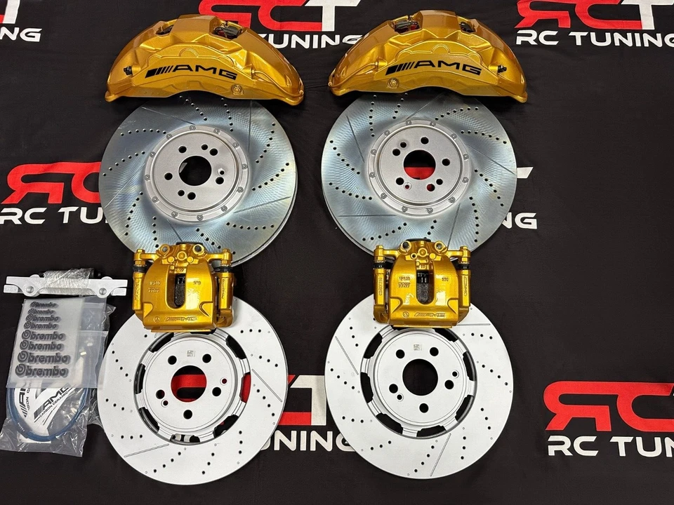Mercedes-Benz G63 G550 G580 AMG Big Brake Kit Pinzas Delanteras Traseras 10P Personalizadas Foto 1 de 4