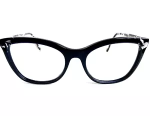 🤓 Marco de gafas para mujer Lacoste L2884 001 negro de gran tamaño 57 mm 57-20-145 - Imagen 1 de 12