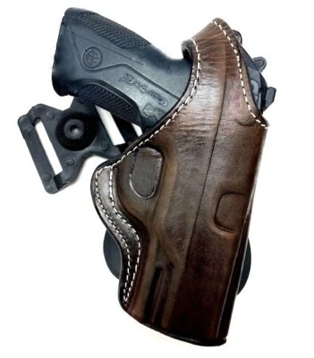 Funda de cuero para mano derecha Thumb Break Roto PADDLE para BERETTA PX4 STORM 4" Foto 1 de 4