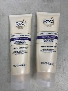 2x RoC Multi Correxion Crepe Repair Targeted Treatment Anti Aging Moisturizer