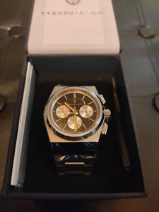 Pagani Design PD-1761 Uhr PRX Schwarz/Silber Chronograph Edelstahl 40mm NEU - Bild 1 von 8