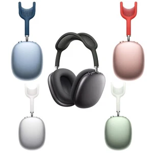 CUFFIE APPLE AIRPODS MAX RICONDIZIONATO ECCELLENTE BIANCO NERO ROSA BLU VERDE - Foto 1 di 6