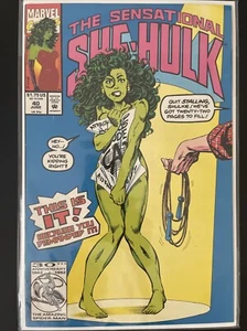 The Sensational She-Hulk #40 John Byrne (giugno 1992, Marvel Comics) Disney+ - Foto 1 di 7