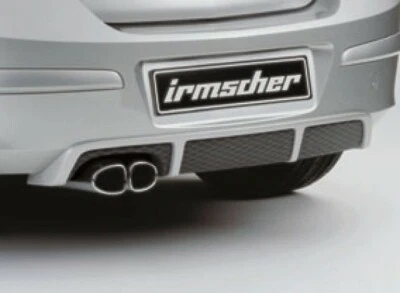Original Irmscher Opel Nachschalldämpfer Doppel-Endrohr Astra H 5-Türer und GTC - Bild 1 von 2