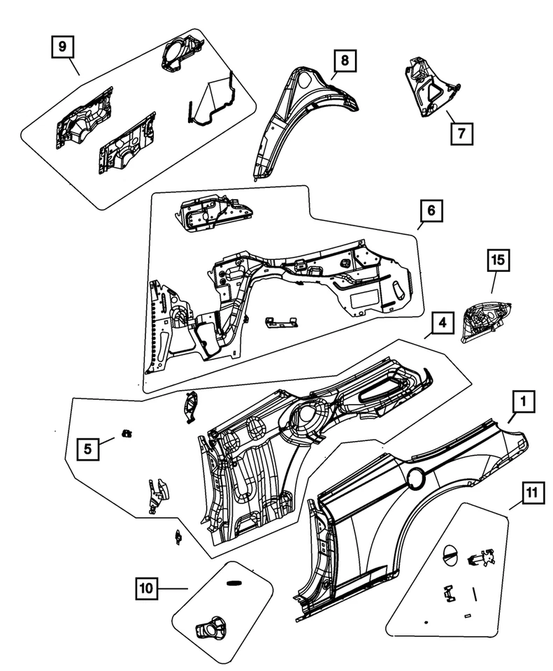Tornillo de cabeza hexagonal Mopar genuino 6504055 Foto 1 de 1