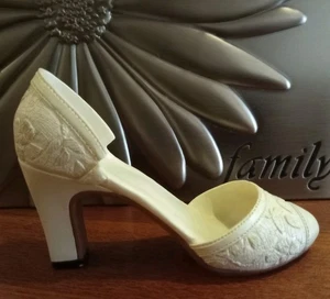 Vintage Just the Right Shoe Raine Shower of Flowers Mini Shoe 1999 25026 Mängel - Bild 1 von 6