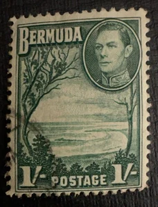 Sello Bermudas #122 usado - Imagen 1 de 2
