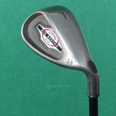 Callaway Big Bertha 2002 58° LW Lob Wedge Factory RCH 75i Graphite Regular - Image 1 of 3