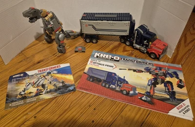 KRE-O Transformers Optimus Prime y Grimlock! Foto 1 de 4