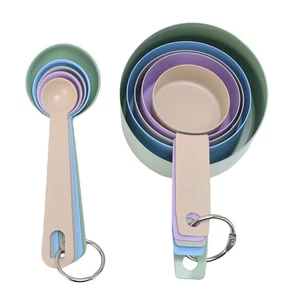 Colorful Measuring Cups Spoons Set Measuring Cups Set Multi Purpose For Cooking - Picture 1 of 12