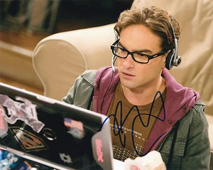 Autógrafo de Johnny Galecki Hancock The Big Bang Theory autógrafo - Imagen 1 de 1