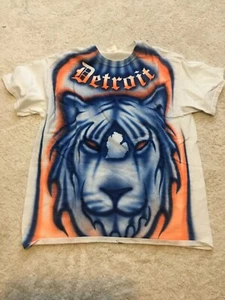 Gildan Ultra Cotton OOAK? Detroit Tigers Adult T-Shirt Size Large White Michigan - Picture 1 of 1
