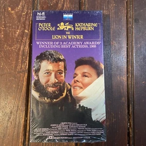 The Lion in Winter (VHS NEW Sealed Watermarks) Katharine Hepburn Peter O'Toole - Picture 1 of 7