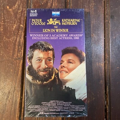 The Lion in Winter (VHS NEW Sealed Watermarks) Katharine Hepburn Peter O'Toole - Image 1 of 4
