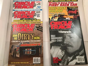 5 Circle Track Magazine Dale Earnhardt Alto Rendimiento NASCAR Motor de Carreras - Imagen 1 de 2