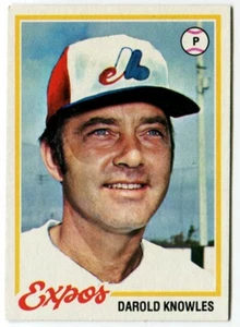 1978 Topps #414 Darold Knowles Montreal Expos - Picture 1 of 2