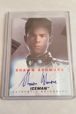 X-MEN 2 (2003) X2 MOVIE AUTOGRAPH AUTO CARD - SHAWN ASHMORE AS ICEMAN BY TOPPS