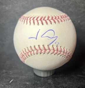 Holograma de béisbol firmado automáticamente por Johan Carmago MLB Atlanta Braves MLB - Imagen 1 de 3