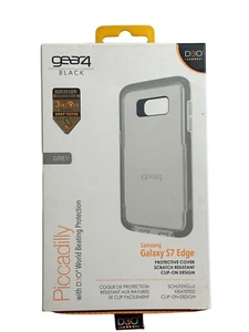 Gear4 D3O Piccadilly Case For Samsung Galaxy S7 Edge - Grey - Picture 1 of 3