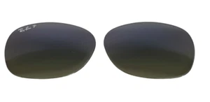 Ray ban 2132 55 76 New Wayfarer Lenses Replacement Blue Faded / Green Polarized - Picture 1 of 1
