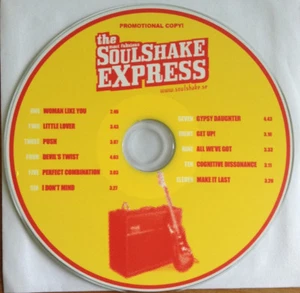 THE SOULSHAKE EXPRESS Heavy Music CD Promo SWE Cream Canned Heat Ten Years After - Bild 1 von 1